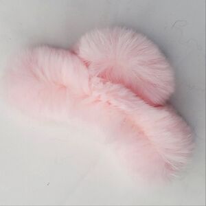 GiuliA Soft Pink Faux Fur Material Clap Accessory